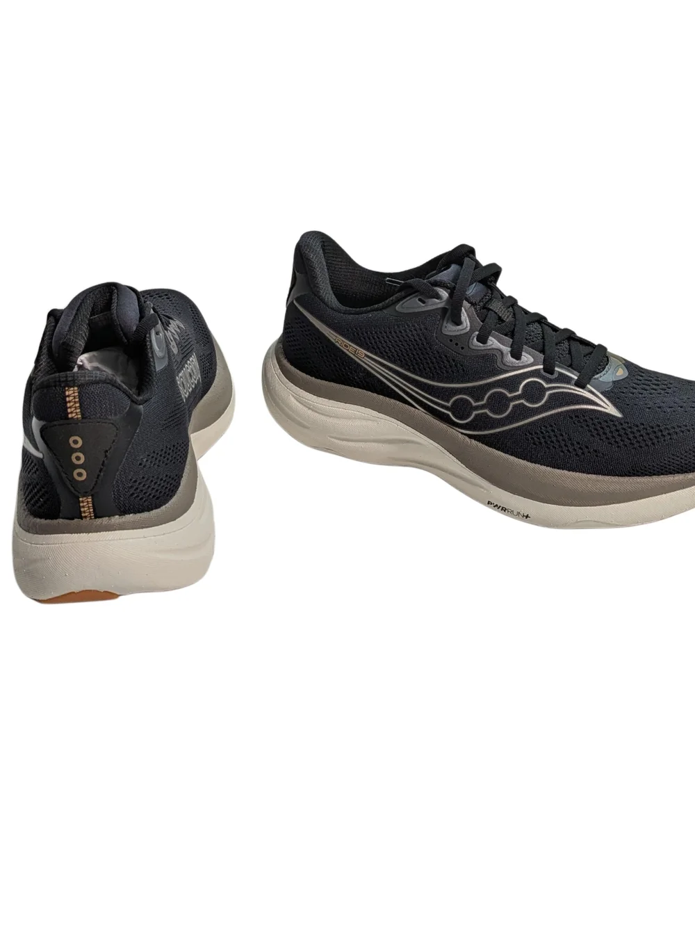 Saucony Ride 19 Men's 9.5 Black Pewter Running Shoes S21055-145